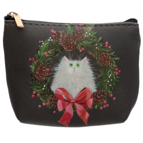 kim-haskin-christmas-cat-wreath-pvc-purse-1