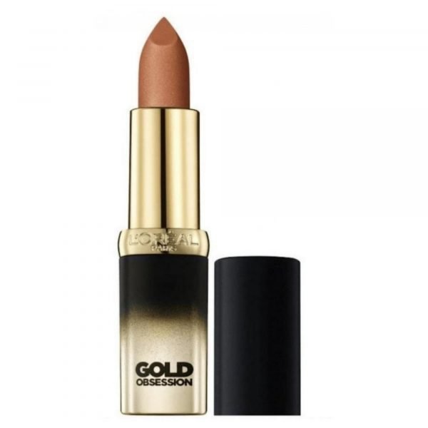 loreal-color-riche-gold-obsession-lipstick-beige-gold