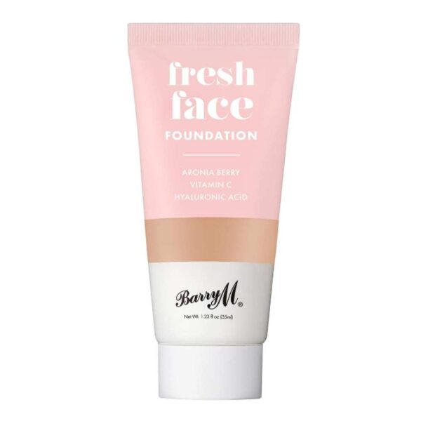 Barry M Fresh Face Foundation Shade 9 Aronia Berry Hyaluronic Acid 35ml