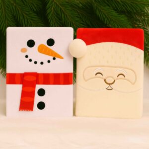 Puckator Fluffies Plush Christmas A5 Lined Notebook
