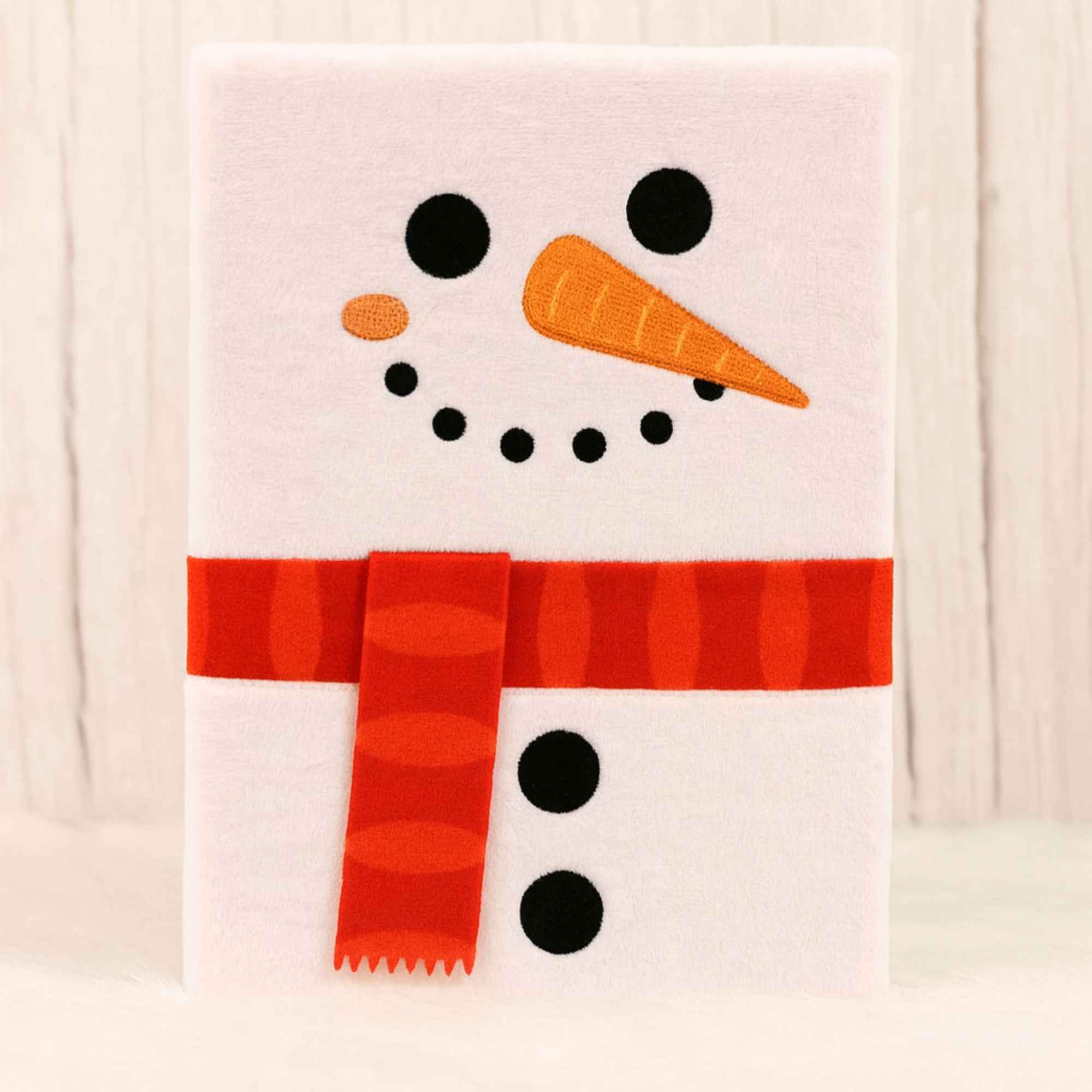 Puckator Fluffies Plush Christmas A5 Lined Notebook - Image 3