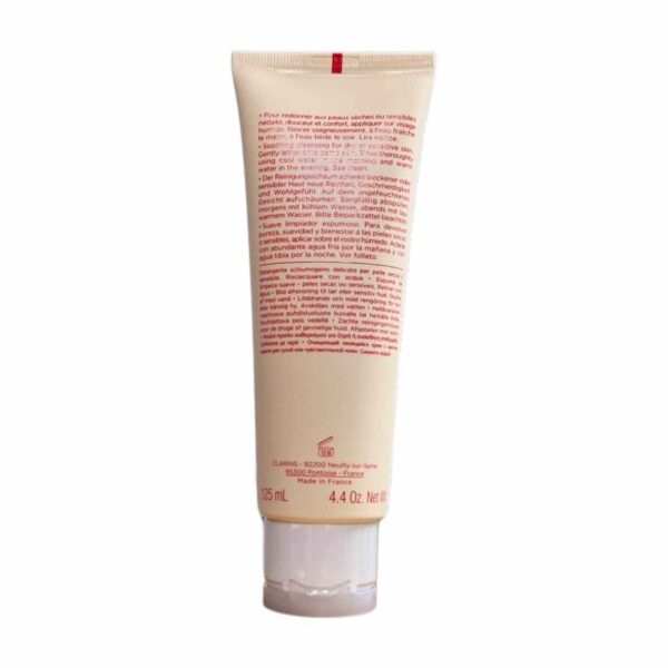 Clarins Gentle Foaming Cleanser with Shea Butter 125ml - Image 2