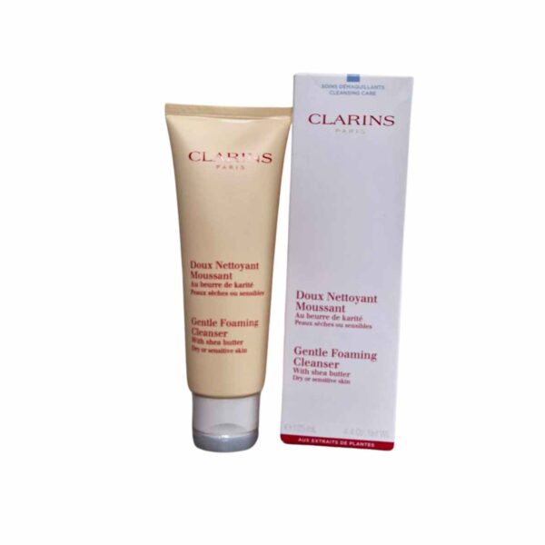Clarins Gentle Foaming Cleanser with Shea Butter 125ml - Image 3
