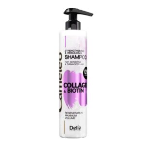 Delia Cameleo Strengthening and Rebuilding Shampoo with Collagen and Biotin 250ml