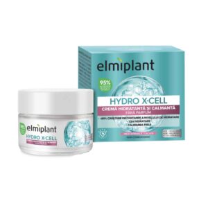Elmiplant Hydro X-Cell Moisturizing & Soothing Cream for Dry and Sensitive Skin 50ml