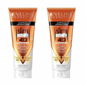 2 x Eveline Slim Extreme 4D Intensely Slimming & Remodeling Serum 250ml Bundle