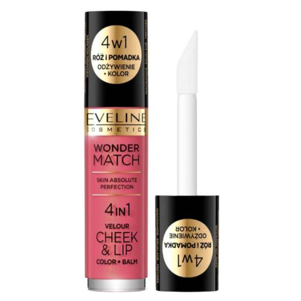 Eveline Wonder Match 4 in 1 Cheek and Lip Colour Balm 4.5ml
