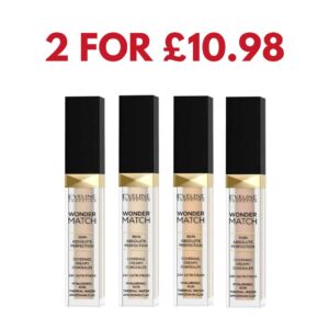 Eveline Wonder Match Concealer 24H with Hyaluronic Acid 7ml