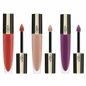 L’Oreal Rouge Signature Matte Liquid Lipstick Set of 3
