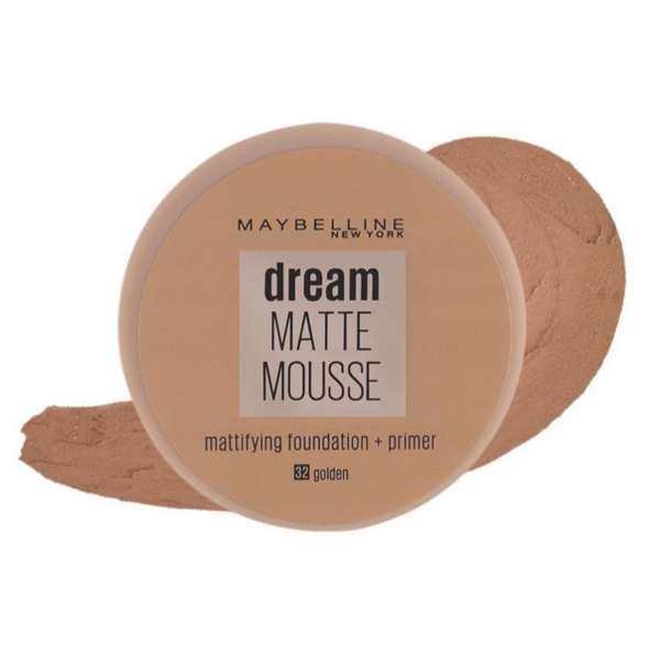 Maybelline Dream Matte Mousse Mattifying Foundation and Primer 18ml - Image 3