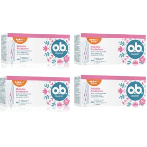 O.B. Tampons Original Super 64 PCS (4x16) Bundle