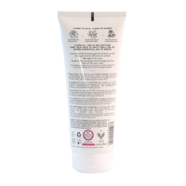 REN Clean Skincare Cleansing Gel Rosa Centifolia All Skin Types 225ml - Image 2