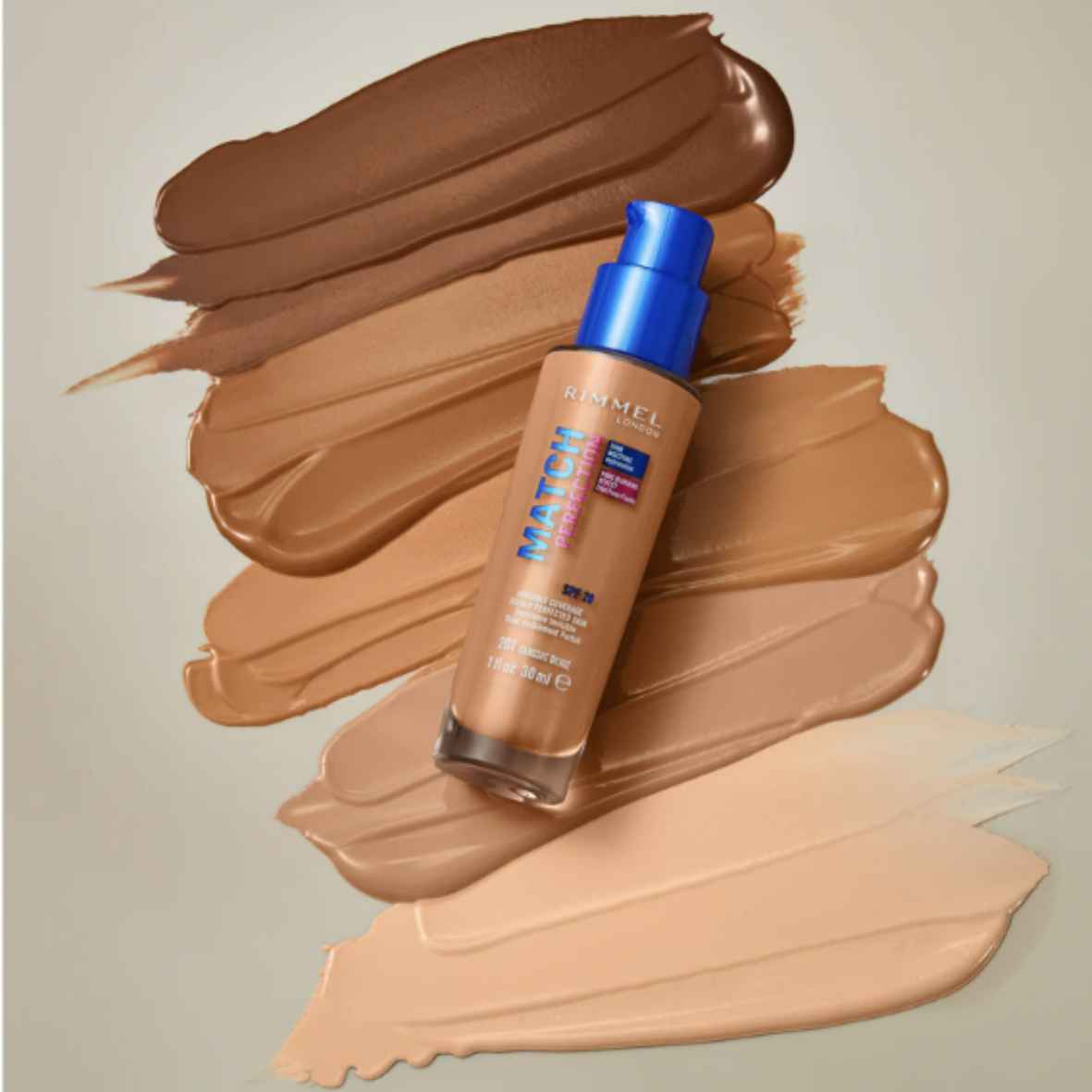 Rimmel Match Perfection Hydrating Liquid Foundation SPF20 30ml - Image 5