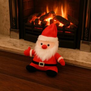 Santa Microwavable Wheat and Lavender Heat Pack Christmas Snuggables Cosy Plush Gift