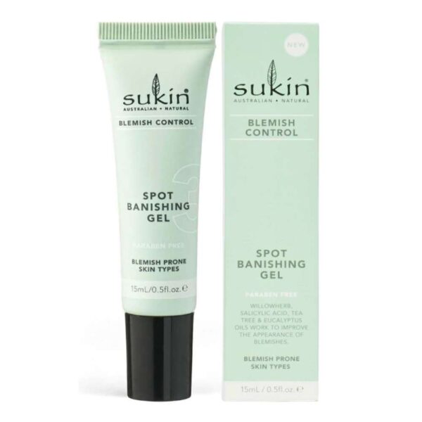 Sukin Blemish Control Spot Banishing Gel 15ml