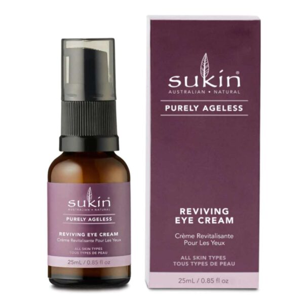 Sukin Purely Ageless Reviving Eye Cream All Skin Types 25ml