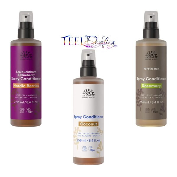 Urtekram Regenerating Leave-In Spray Conditioner Organic 99% Natural Best Before 22/08/23