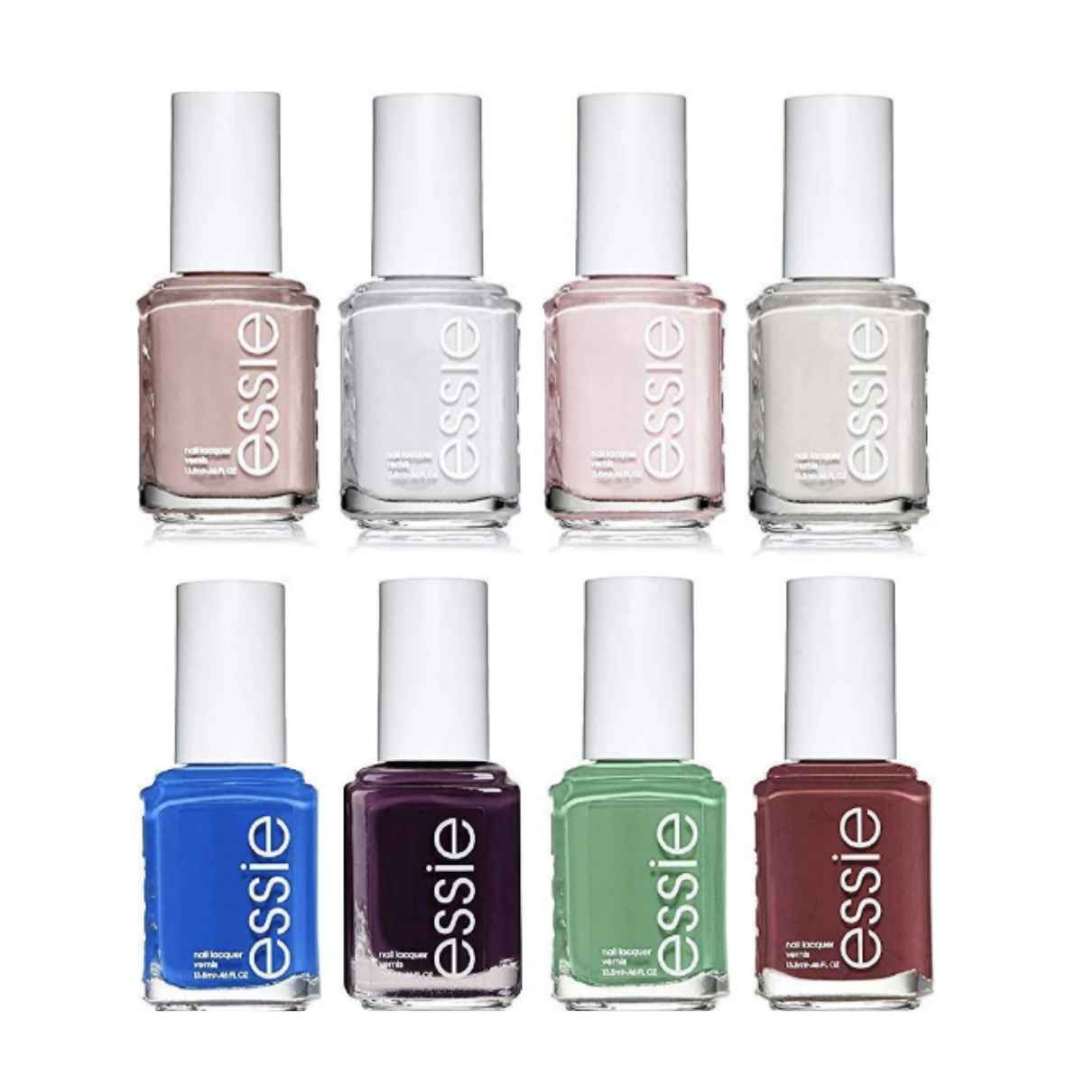 Essie Nail Polish Lacquer Assorted Set of 5 Bundle