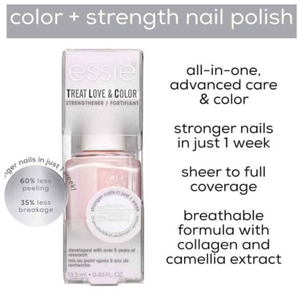Essie Treat Love and Color Nail Strengthener Treatment 13.5ml - Image 3