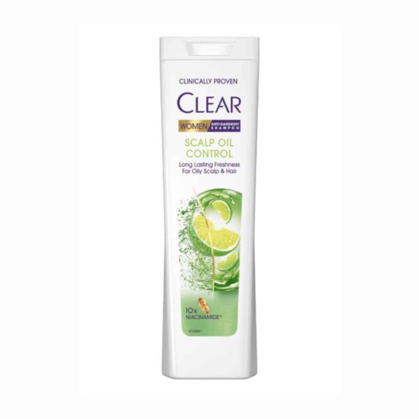 Clear Women Anti-Dandruff Scalp Oil Control with Citrus Essence Shampoo 225ml