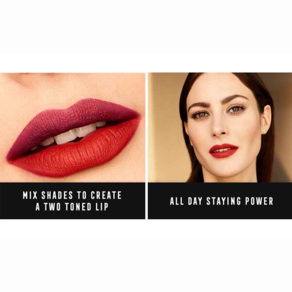 Max Factor Lipfinity Velvet Matte Liquid Lipstick 24H 3.5ml - Image 6