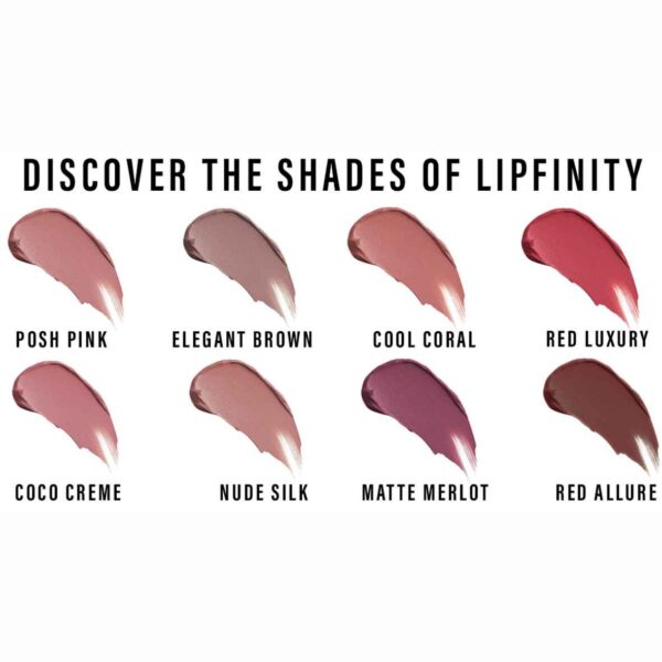 Max Factor Lipfinity Velvet Matte Liquid Lipstick 24H 3.5ml - Image 4