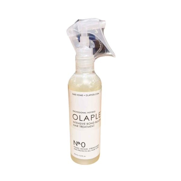 Olaplex No.0 Intensive Bond Building Hair Treatment Primes Repairs Strengthens Protects for All Hair Types 155ml