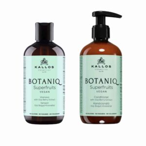 Kallos Botaniq Superfruits Shampoo & Conditioner With Goji Berry Extract Vegan 2x300ml