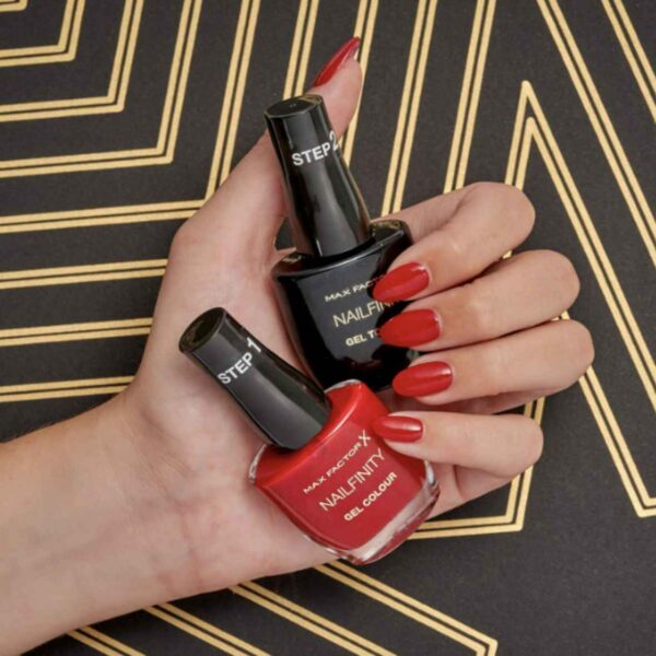 Max Factor Nailfinity Gel Colour Nail Polish 230 Leading Lady 12ml - Image 4