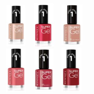 Rimmel Super Gel High Shine Glossy Long Lasting Nail Polish 12ml