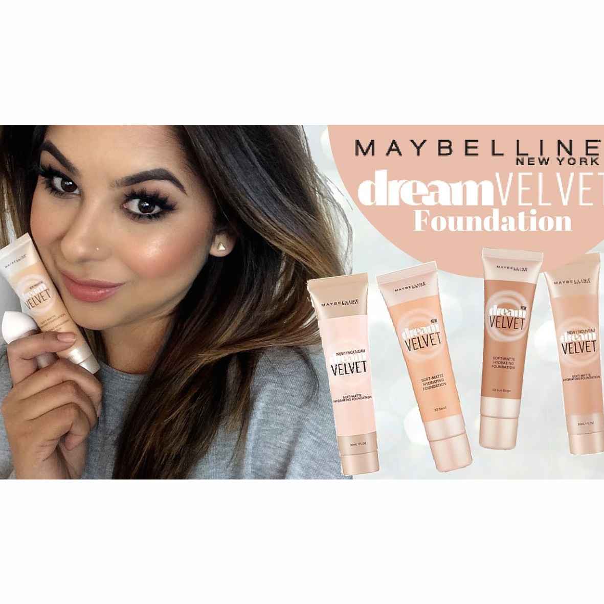 Maybelline Dream Velvet Soft Matte Hydrating Foundation 40 Fawn - Image 2