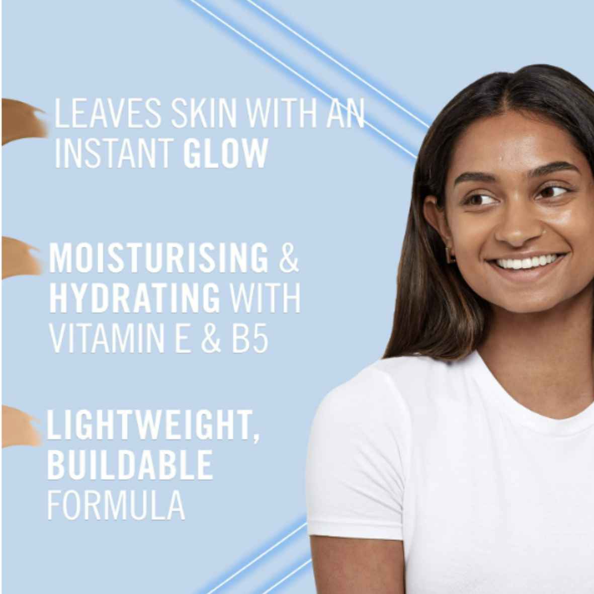 Rimmel Kind & Free Moisturising Skin Tint Foundation 400 Natural Beige 30ml - Image 4