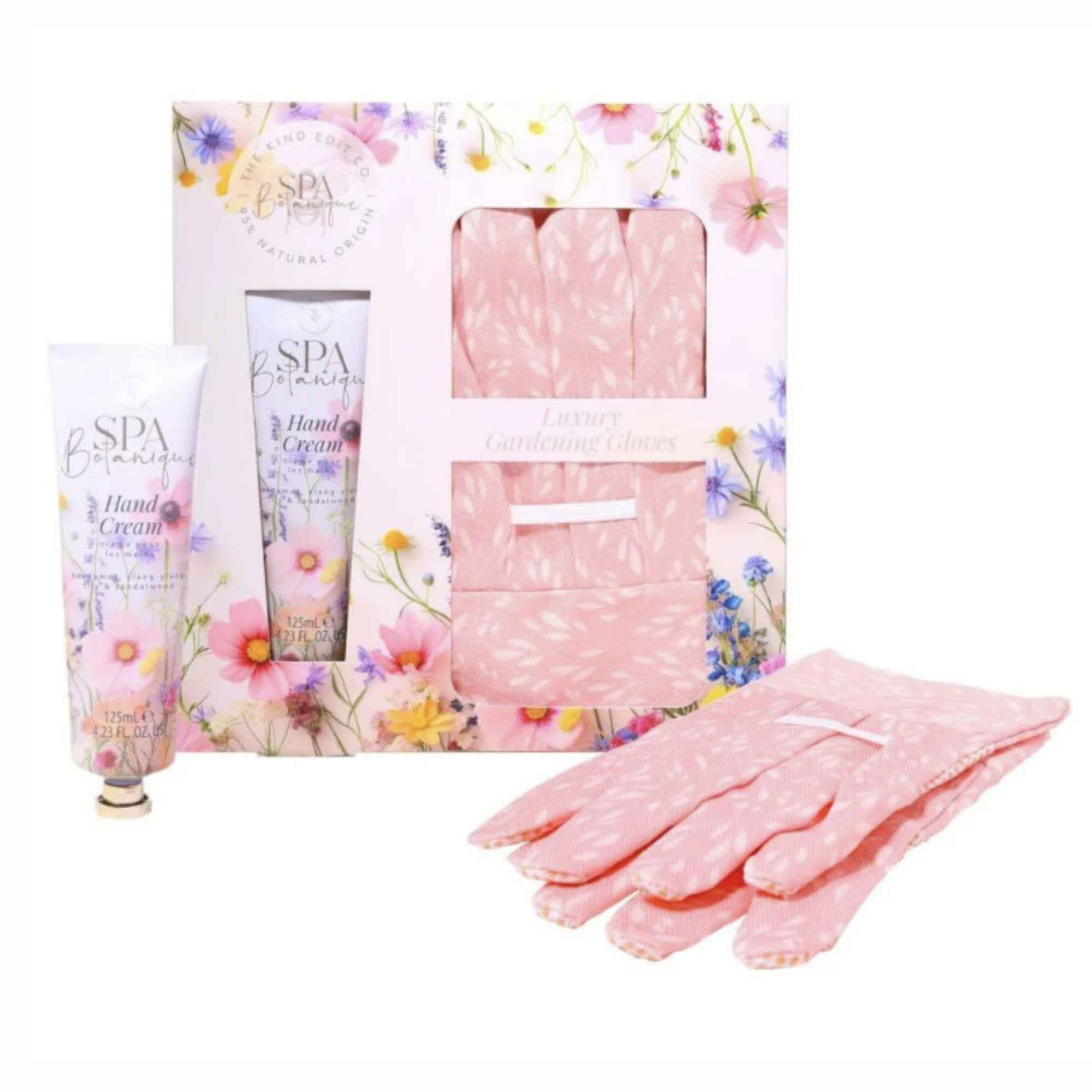 The Kind Edit Co. Spa Botanique Luxury Gardening Gloves & Hand Cream Gift Set - Image 4
