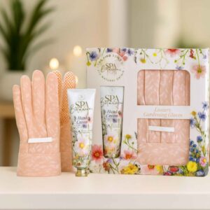 The Kind Edit Co. Spa Botanique Luxury Gardening Gloves & Hand Cream Gift Set