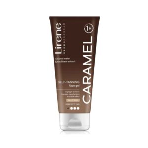 Lirene Self-Tanning Face Gel Instant Tan Caramel All Skin Types 75ml