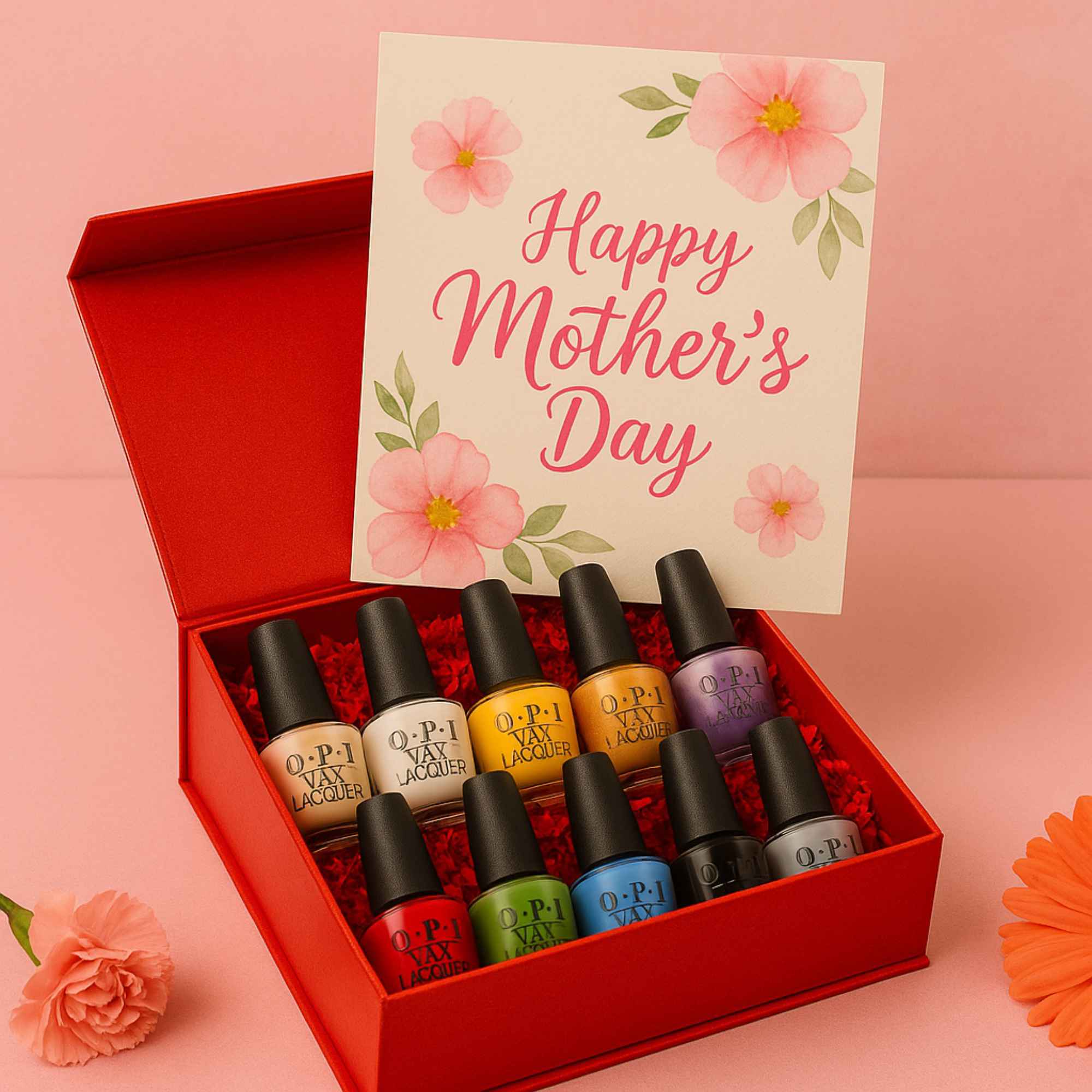 Premium 10-Piece OPI Nail Gift Set – Luxury Christmas Nail Polish Box – Limited Edition Beauty Gift for Her - Image 5