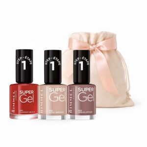 Rimmel Super Gel Long Lasting Nail Polish Gift Set 3 x 12ml