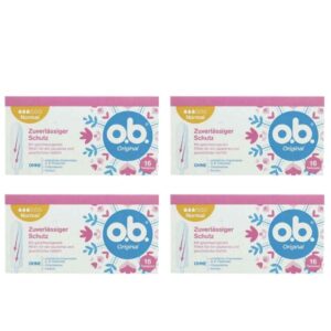O.B. Tampons Original Normal 64 PCS (4X16PCS)
