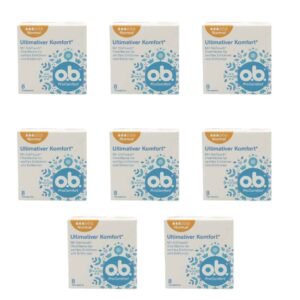 O.B. ProComfort Tampons Normal with SilkTouch 64PCS (8x8PCS)