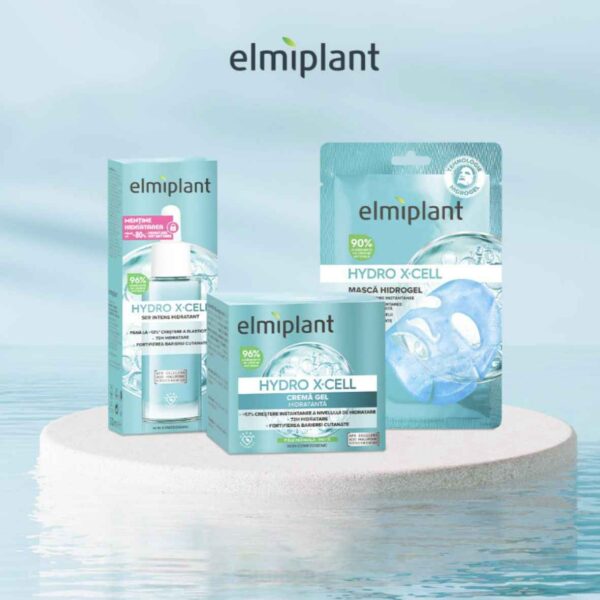 Elmiplant Hydro X-Cell Hydrating Gel-Cream for Normal and Combination Skin 50ml - Image 3