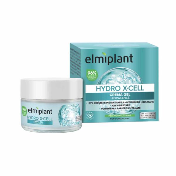 Elmiplant Hydro X-Cell Hydrating Gel-Cream for Normal and Combination Skin 50ml