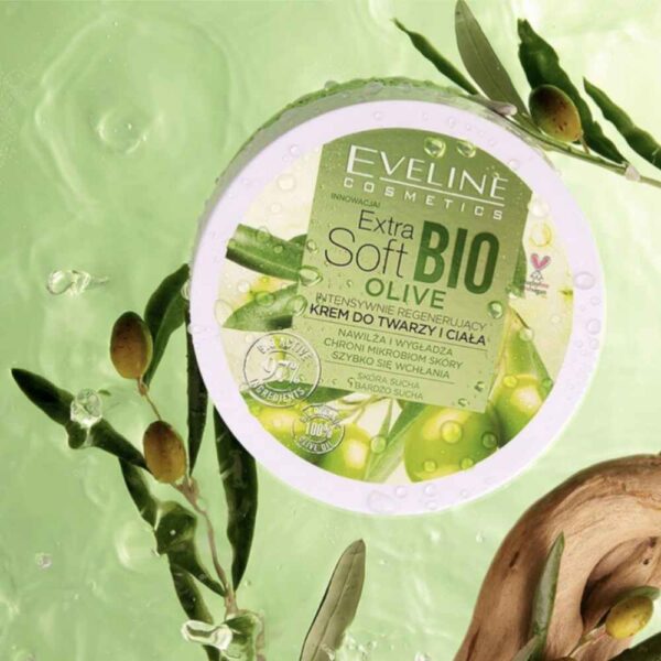 eveline extra soft bio olive body cream