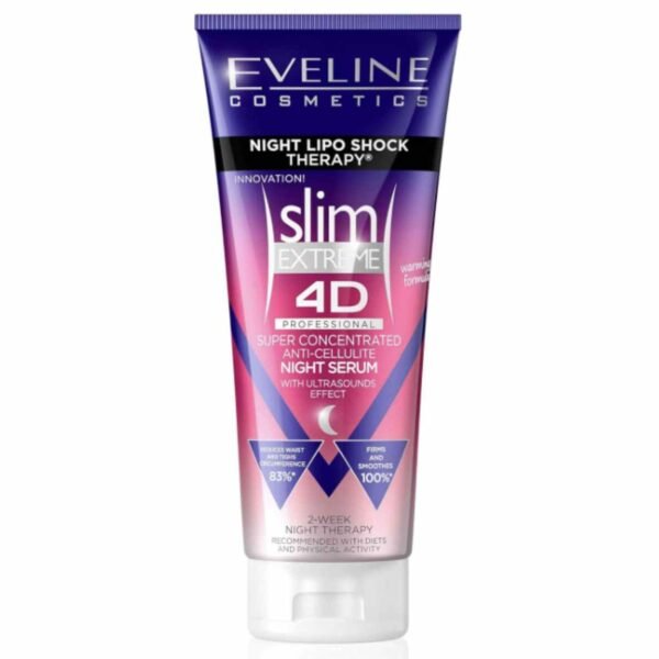 eveline anti-cellulite body cream night lipo shock 250ml