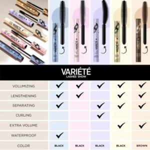 eveline variete lashes show mascara