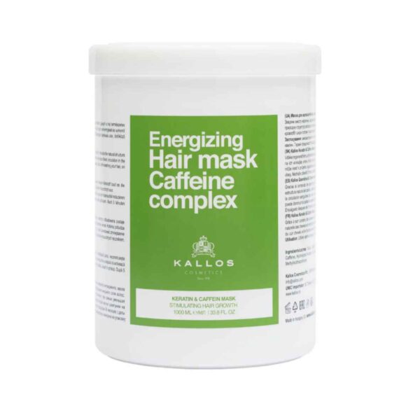 Kallos Keratin and Caffeine Complex Energising Hair Mask 1000ml