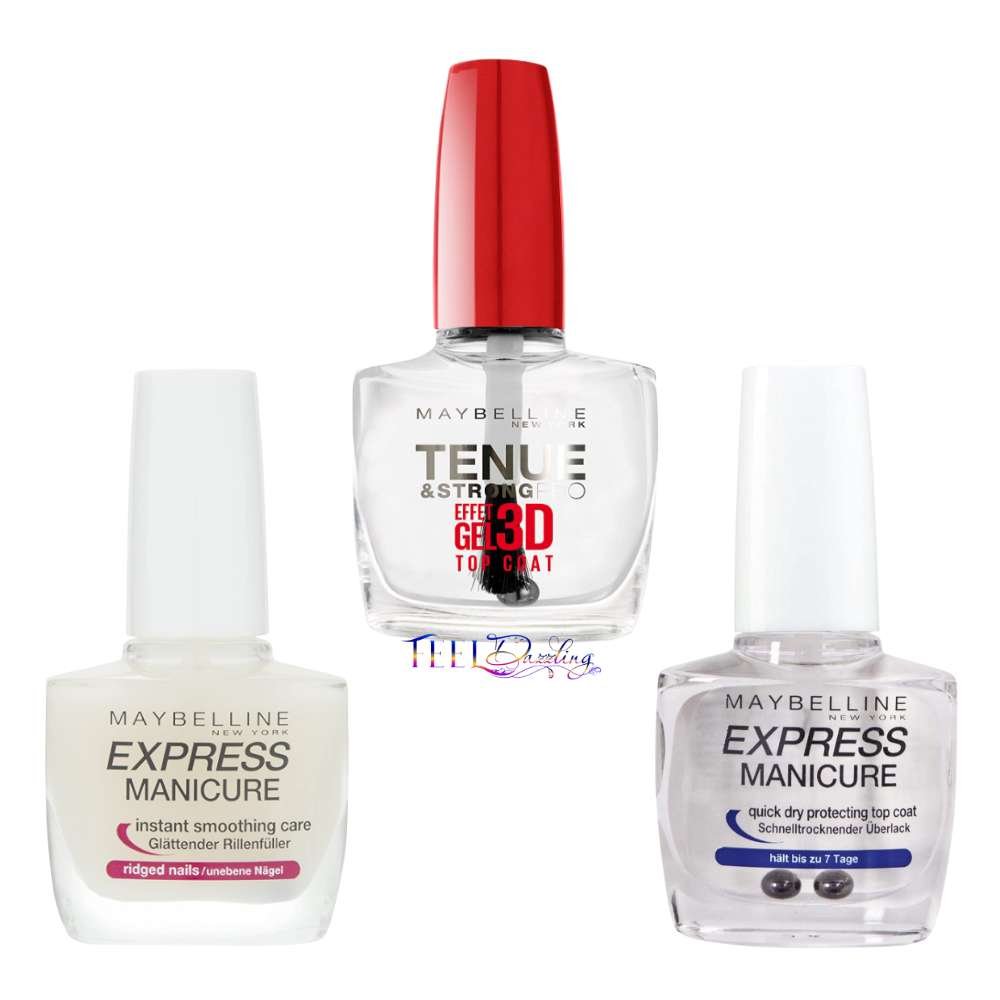 Maybelline Express Manicure Top and Base Coat - FeelDazzling