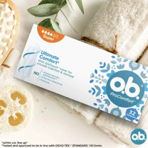 ob procomfort tampon super