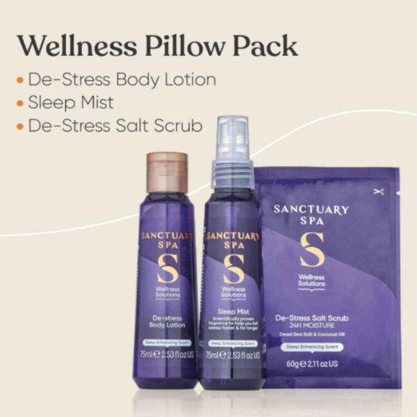 Sanctuary Spa Wellness Pillow Pack Gift Set